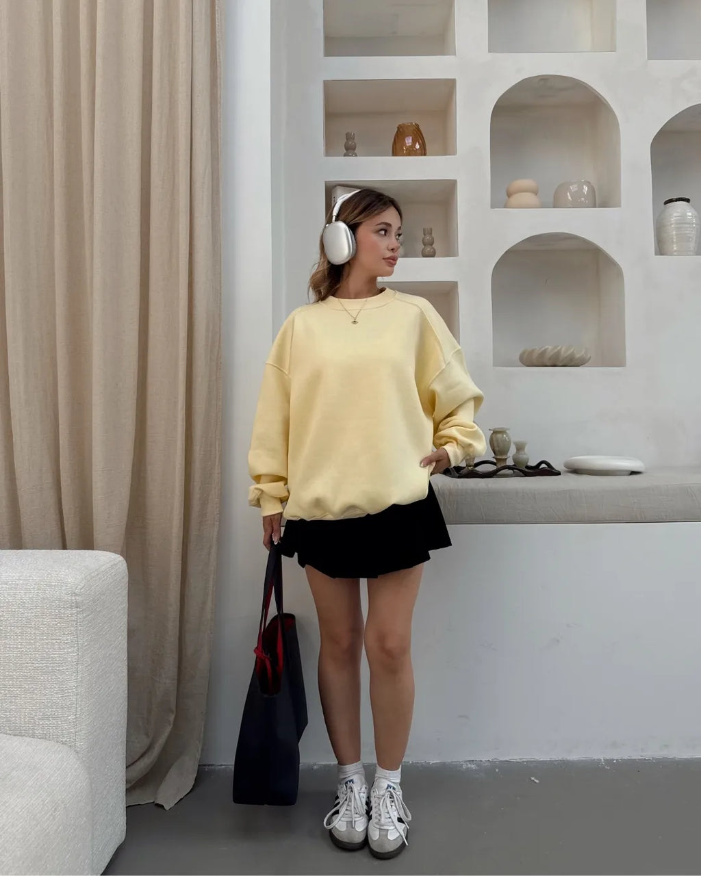 3 İPLİK BASİC SWEATSHİRT