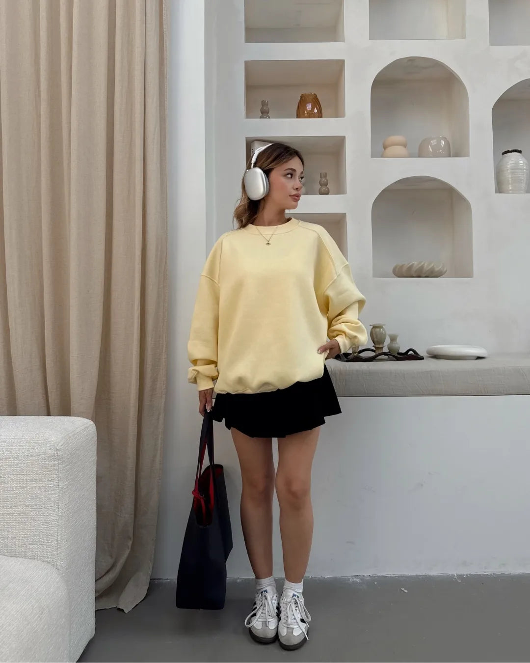 3 İPLİK BASİC SWEATSHİRT