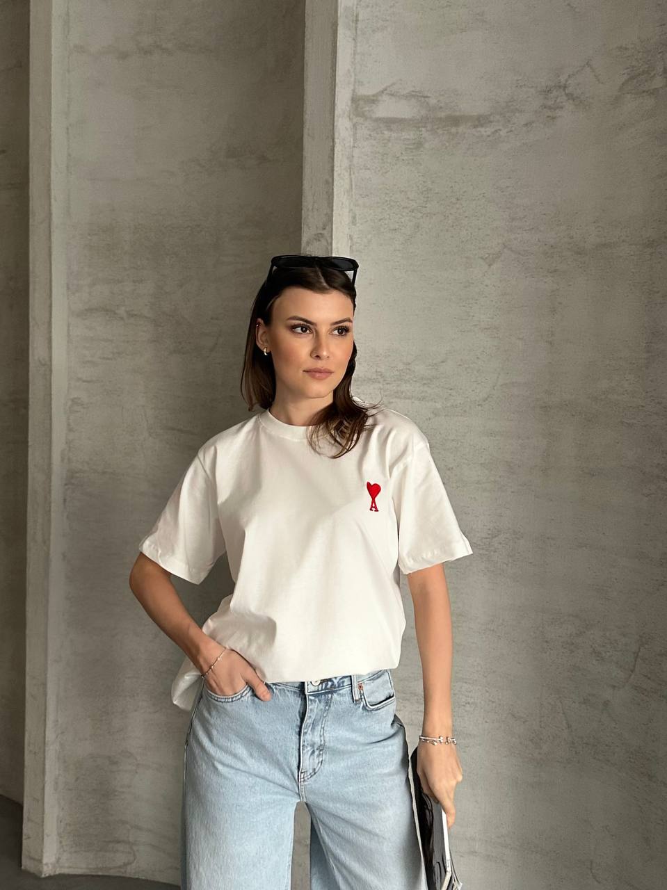 AMİ OVERSİZE T-SHIRT