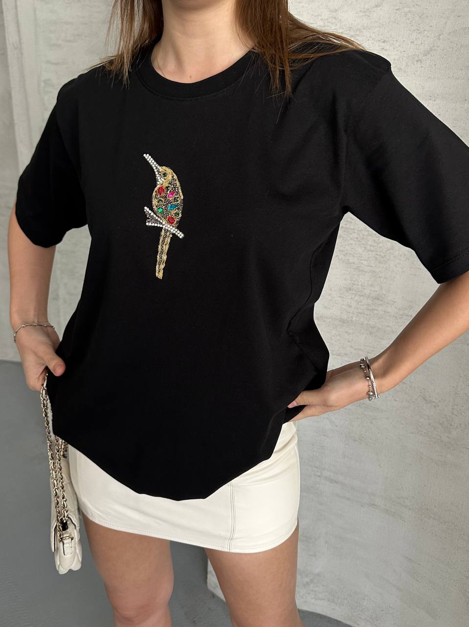 BEYMEN CLUP TAŞLI T-SHIRT