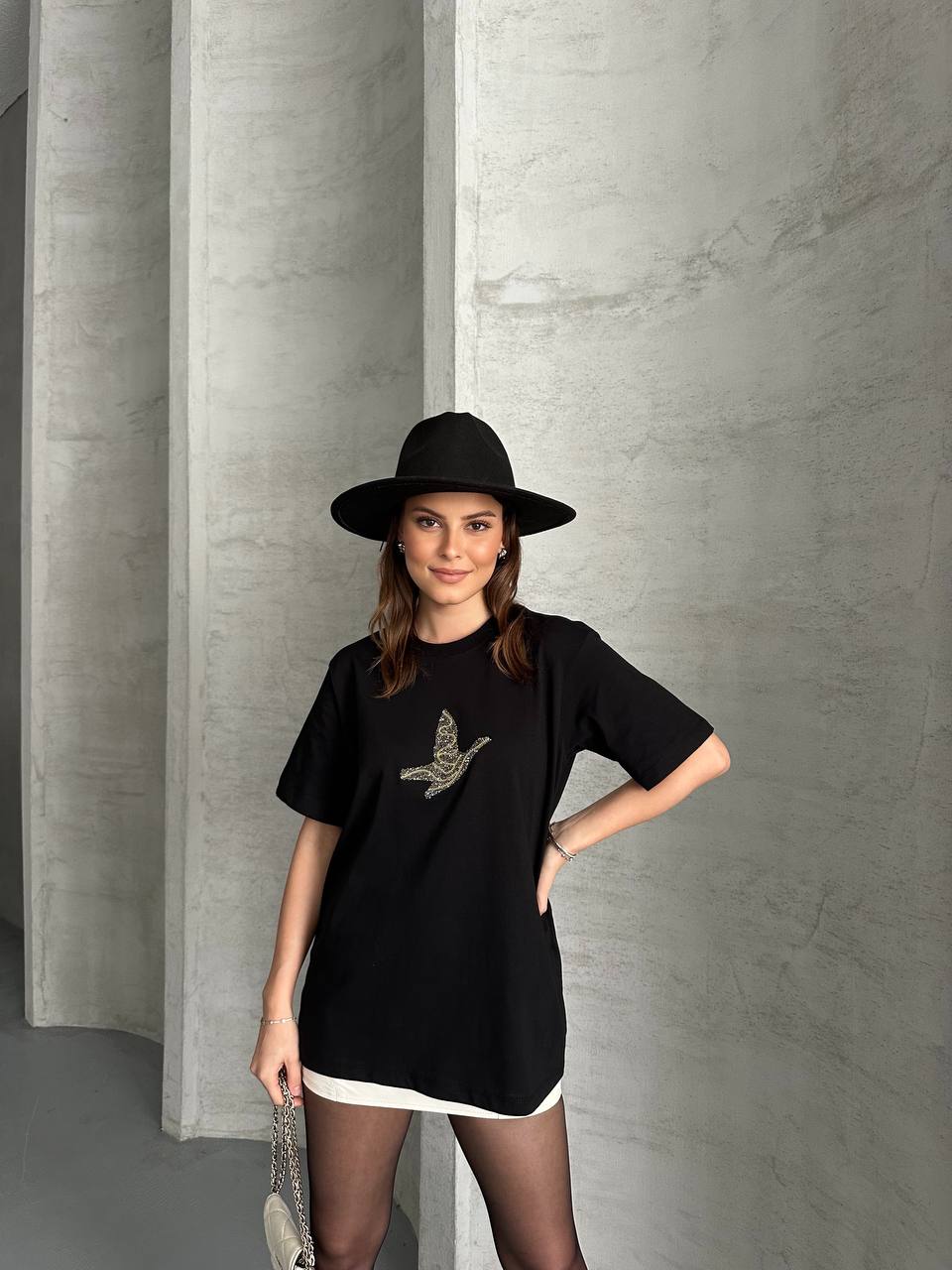 BEYMEN CLUP KUŞ TAŞLI T-SHIRT