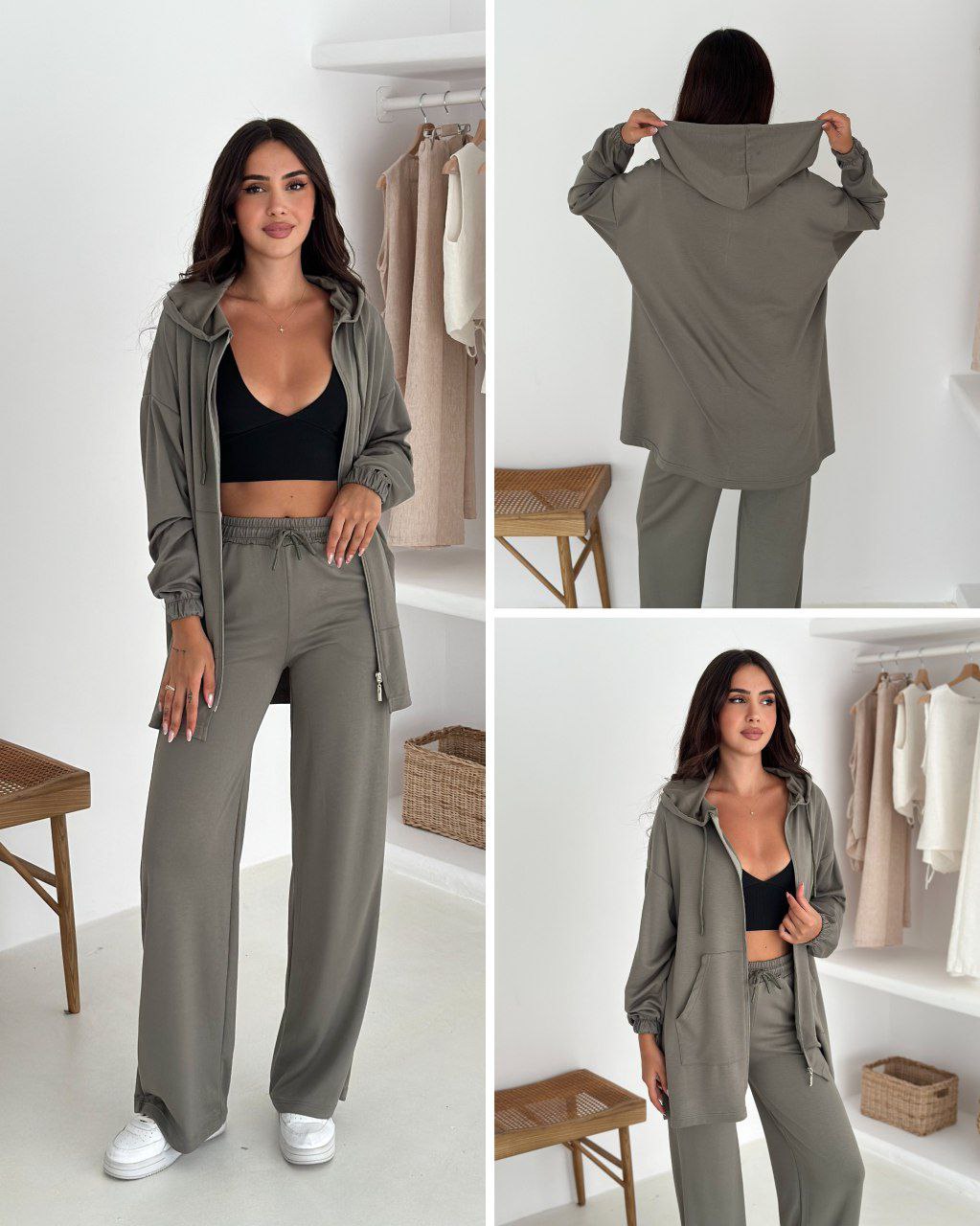 FERMUARLI MODAL SCUBA KUMAŞ TAKIM