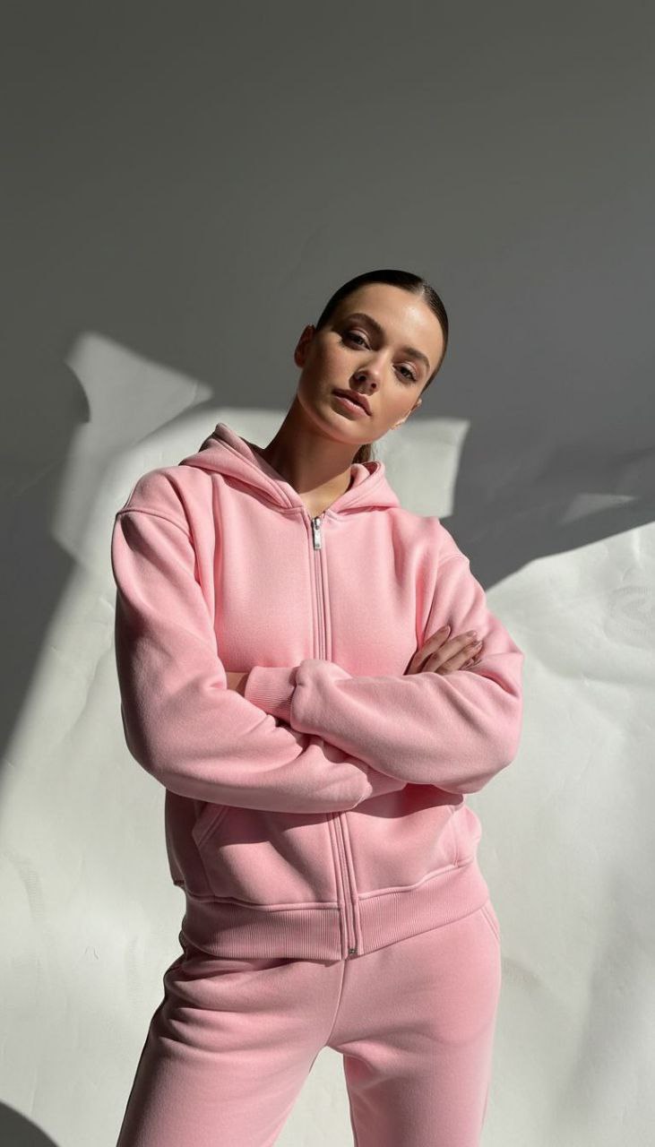 PTRN FERMUARLI SWEATSHİRT