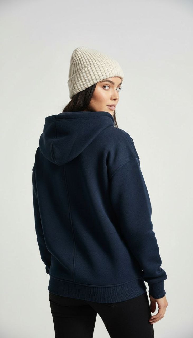 PTRN FERMUARLI SWEATSHİRT