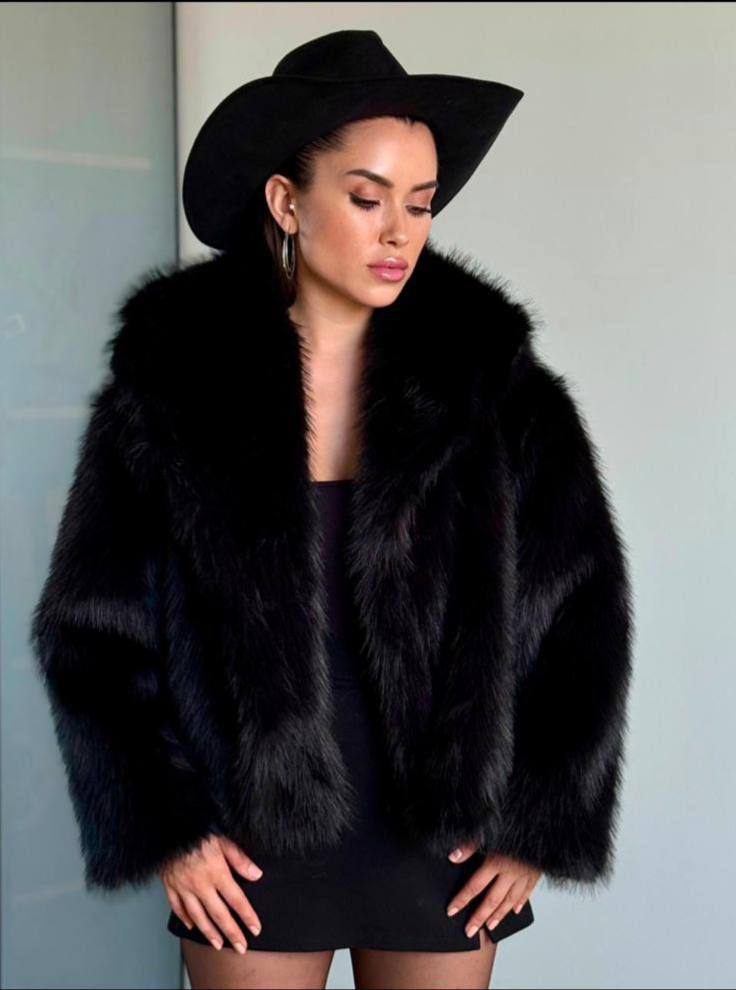 YAKA DETAYLI (ZARA) İTHAL KUMAŞ KÜRK