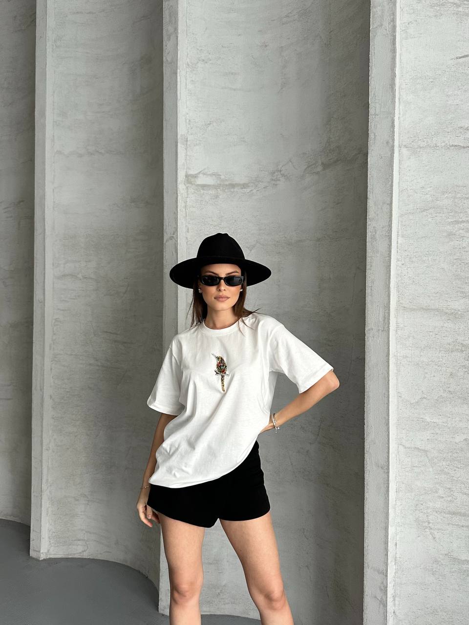 BEYMEN CLUP TAŞLI T-SHIRT