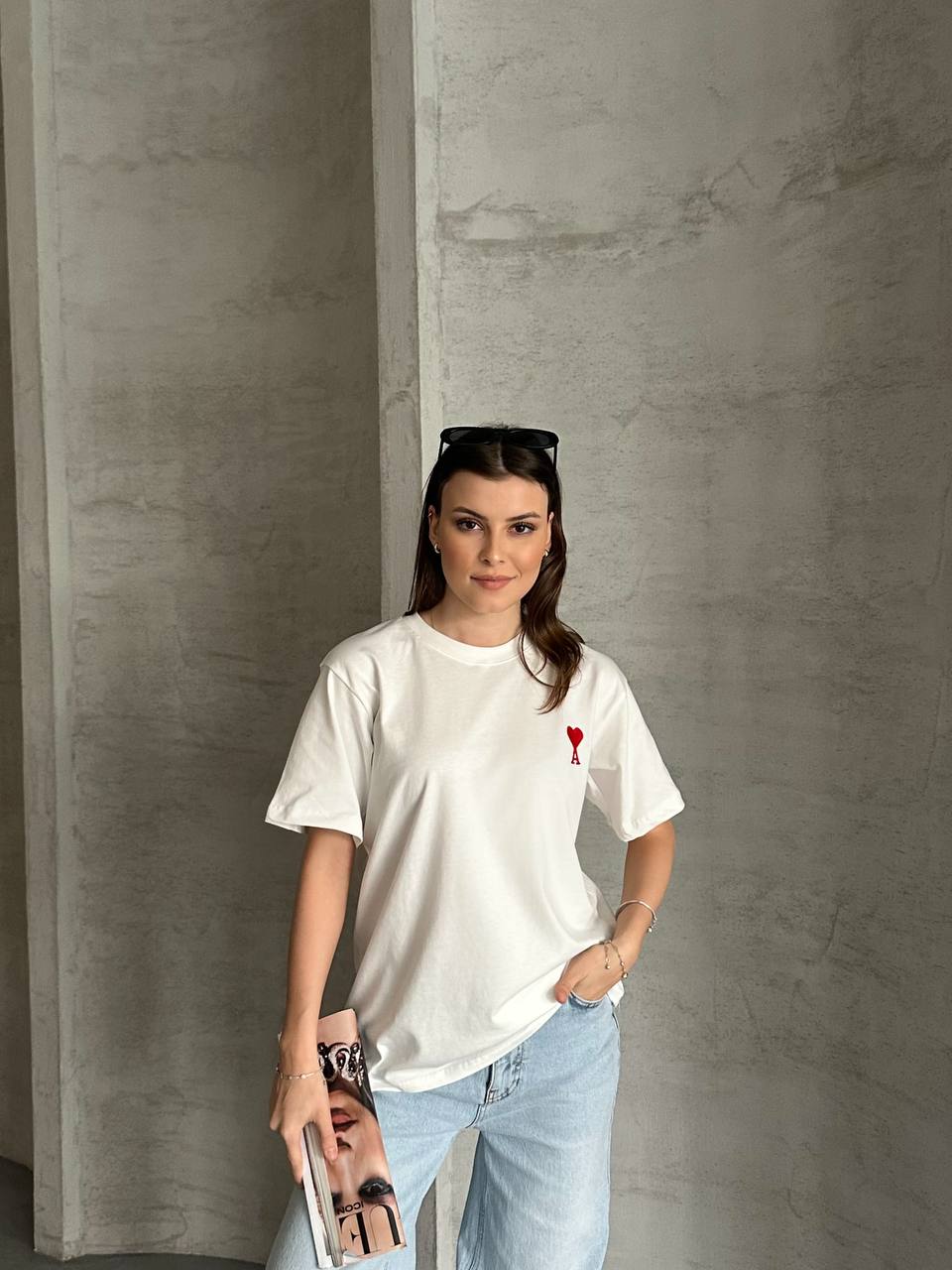 AMİ OVERSİZE T-SHIRT