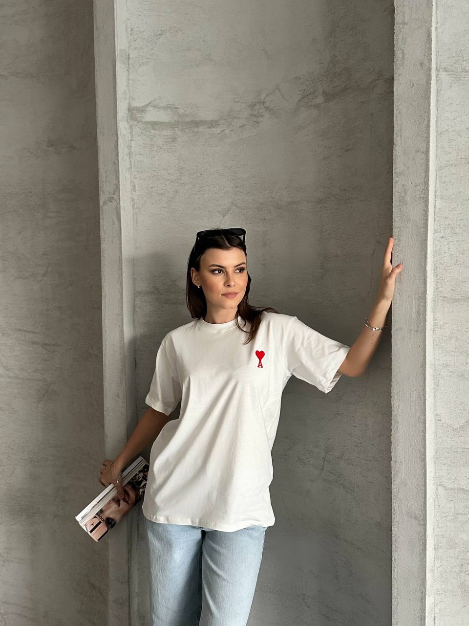 AMİ OVERSİZE T-SHIRT