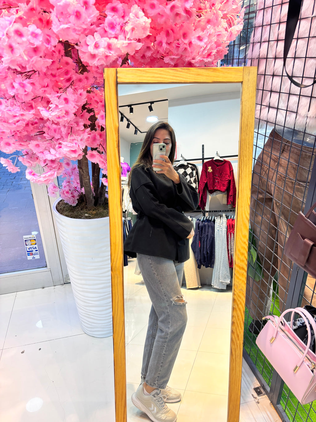 KAŞE KUŞAKLI CEKET