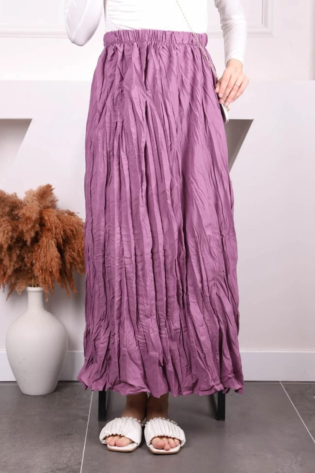 BEL LASTİKLİ KRAŞ ETEK