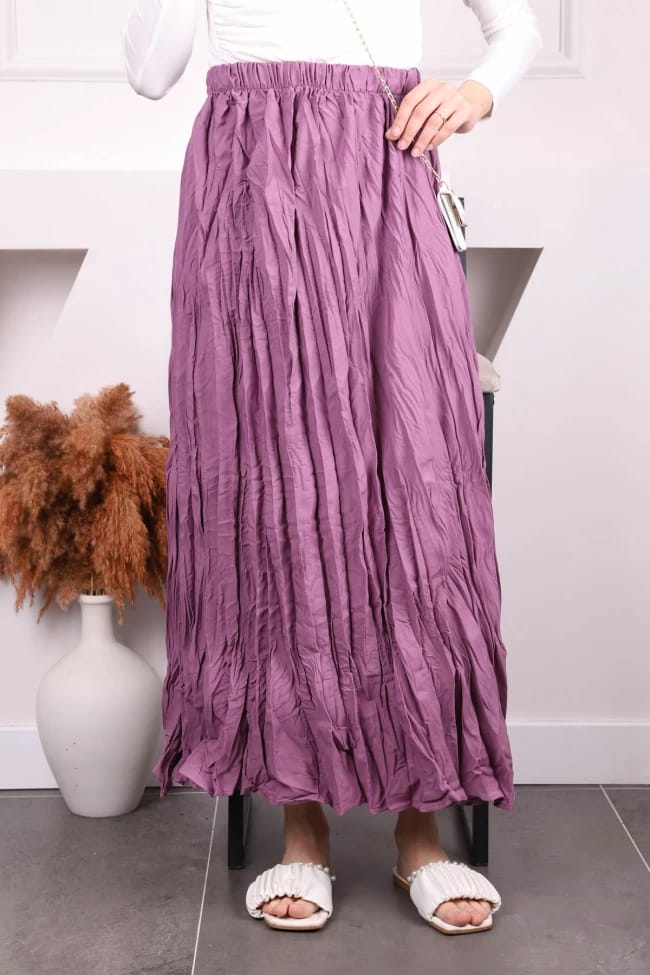 BEL LASTİKLİ KRAŞ ETEK