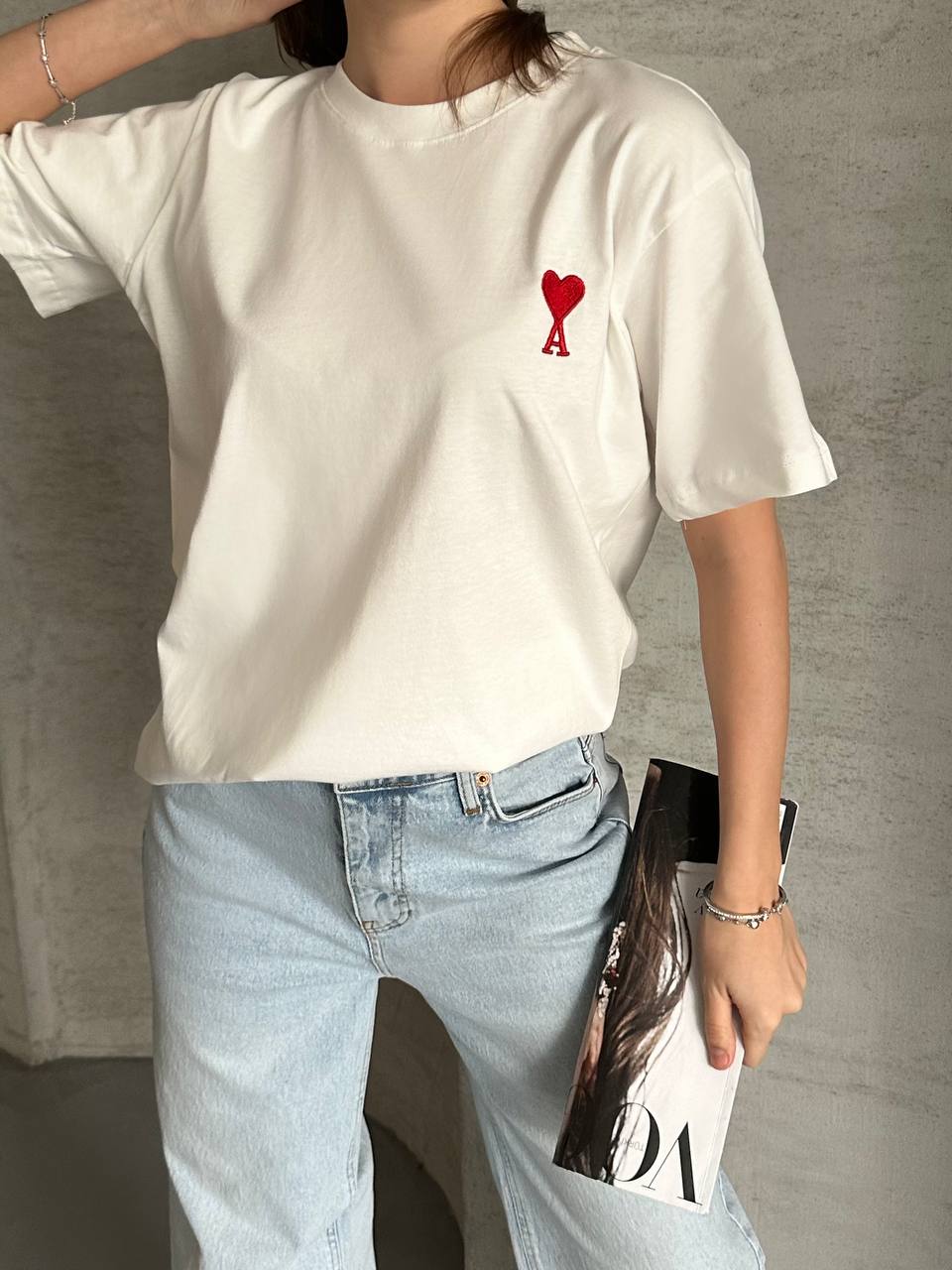 AMİ OVERSİZE T-SHIRT