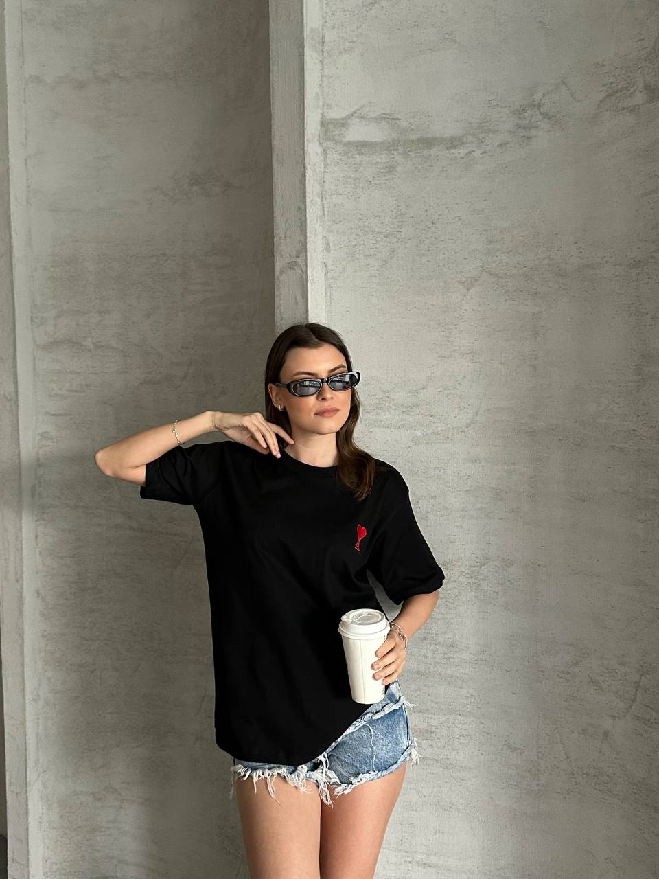 AMİ OVERSİZE T-SHIRT