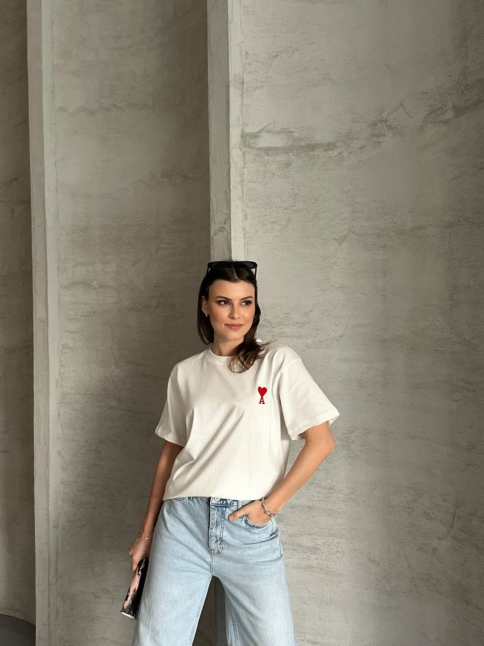 AMİ OVERSİZE T-SHIRT