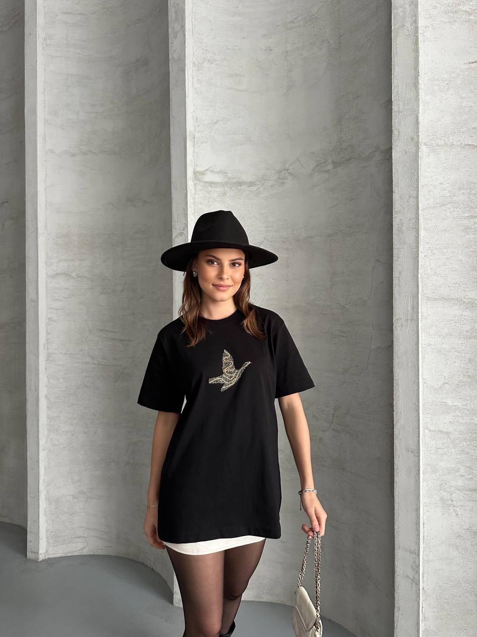 BEYMEN CLUP KUŞ TAŞLI T-SHIRT