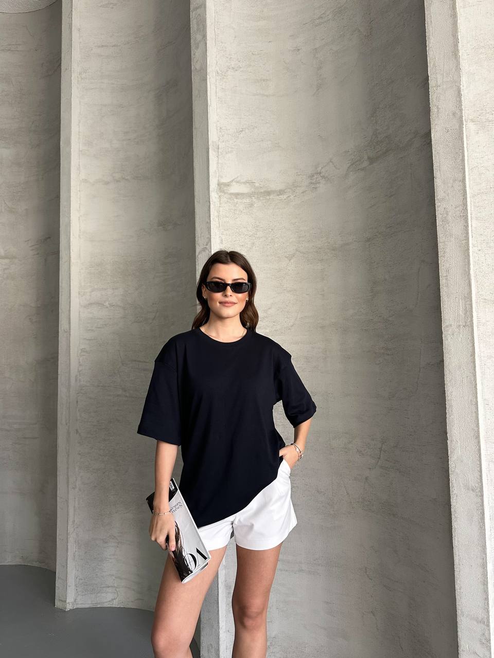 MASSIMO DUTTI OVERSIZE T-SHIRT