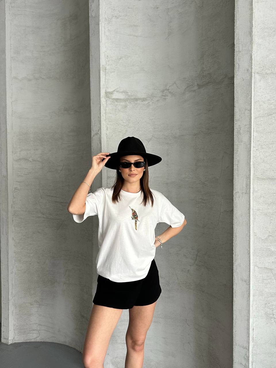 BEYMEN CLUP TAŞLI T-SHIRT