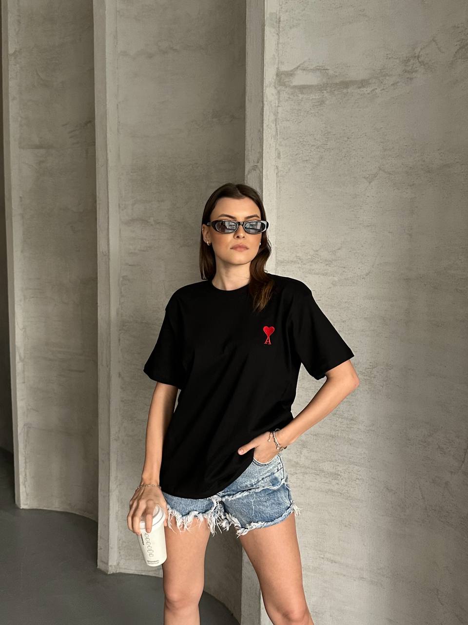 AMİ OVERSİZE T-SHIRT