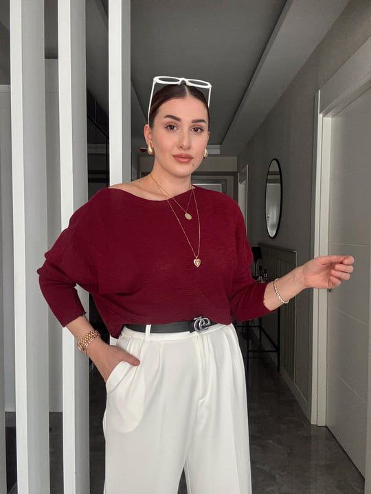 YARASA KOL TRİKO BLUZ