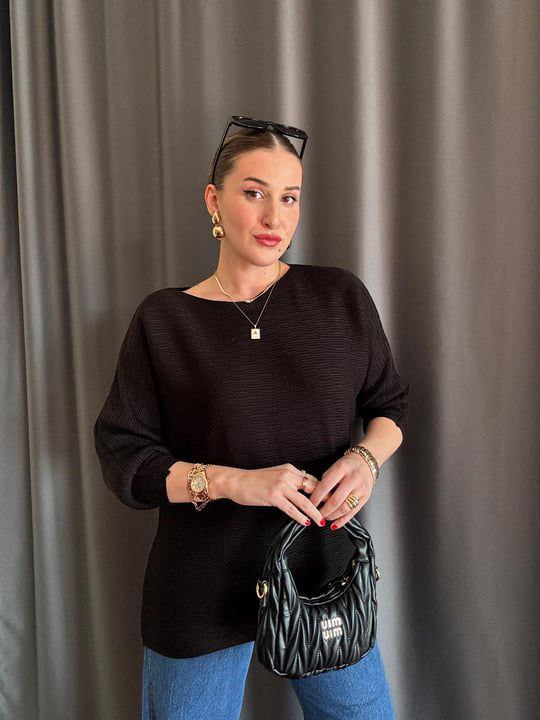 YARASA KOL TRİKO BLUZ