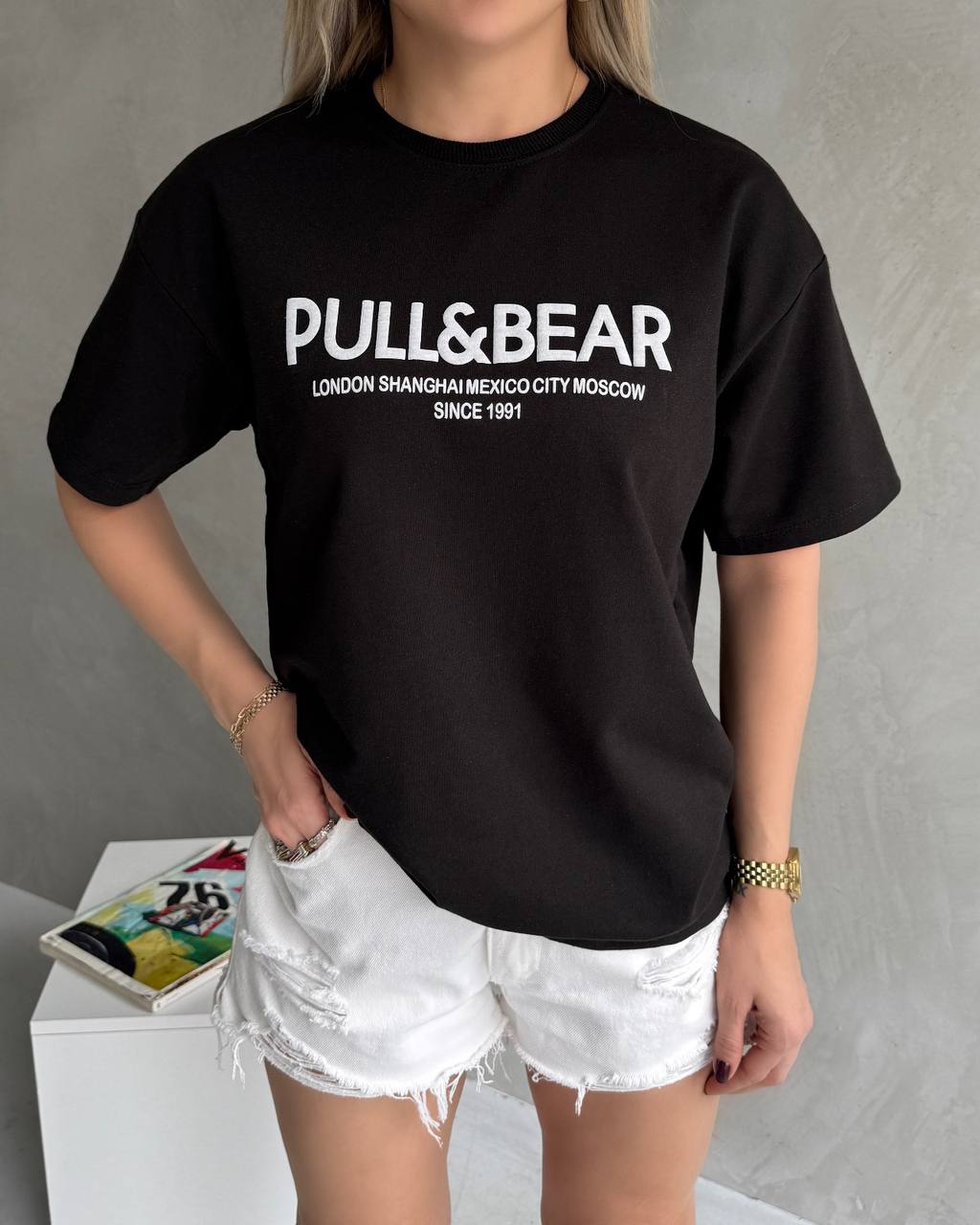 MARKA BASKILI T-SHİRT