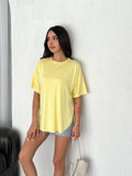 OYSHO LAZER KESİM T-SHIRT