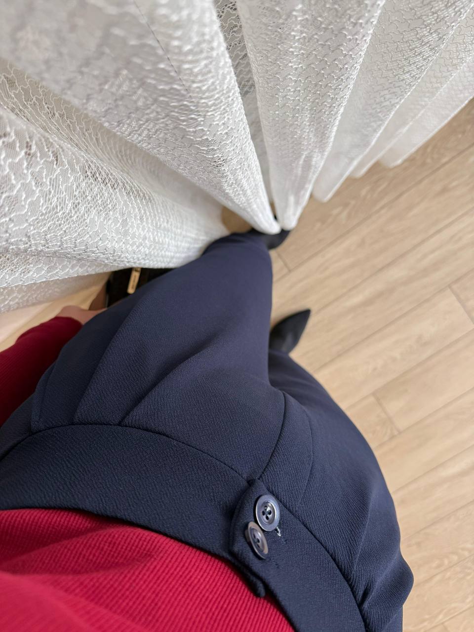 ÇİFT DÜĞMELİ HAVUÇ PANTOLON