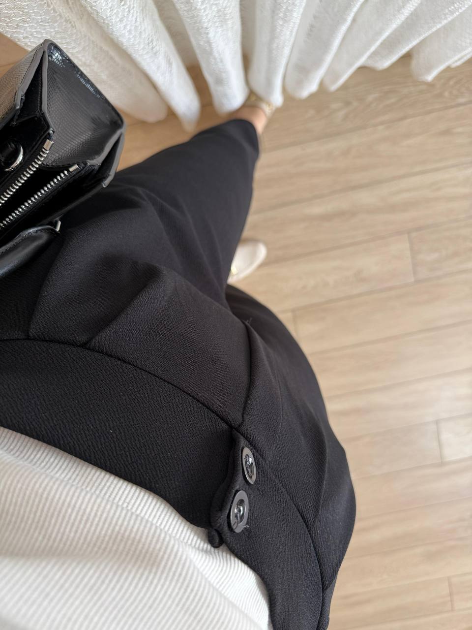 ÇİFT DÜĞMELİ HAVUÇ PANTOLON