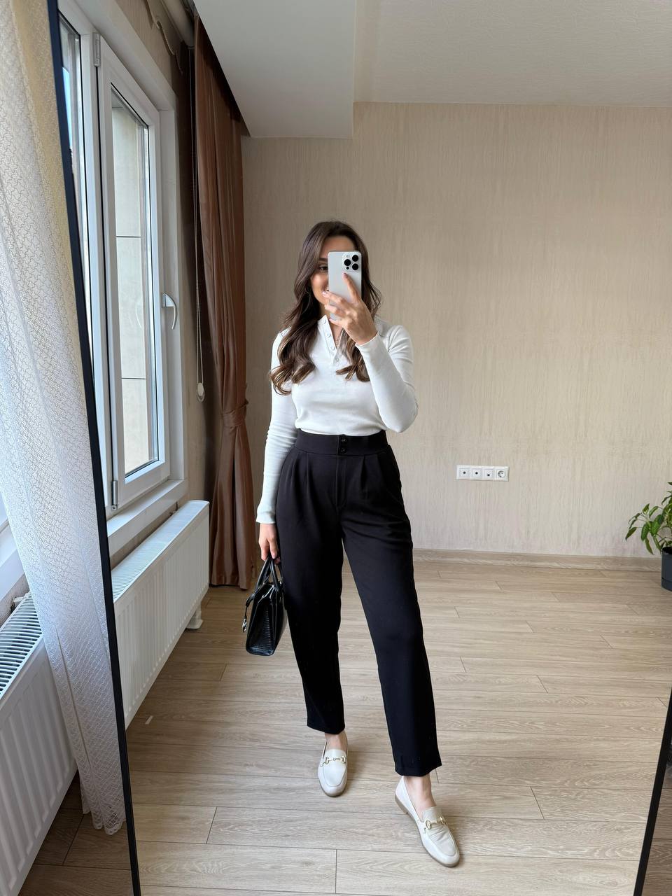 ÇİFT DÜĞMELİ HAVUÇ PANTOLON