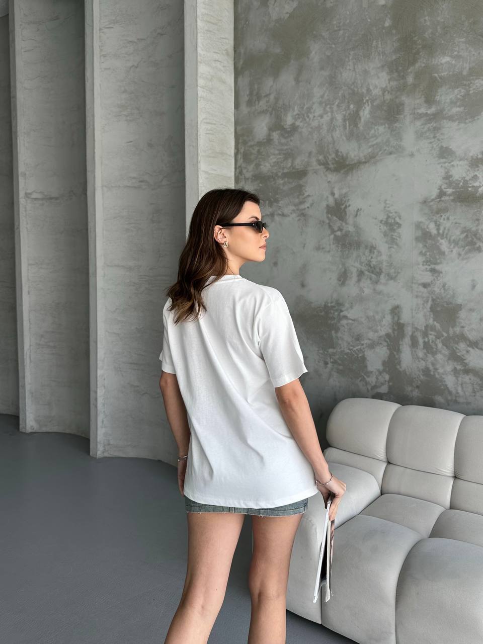 BEYMEN SWAROVSKİ KUŞLU T-SHİRT