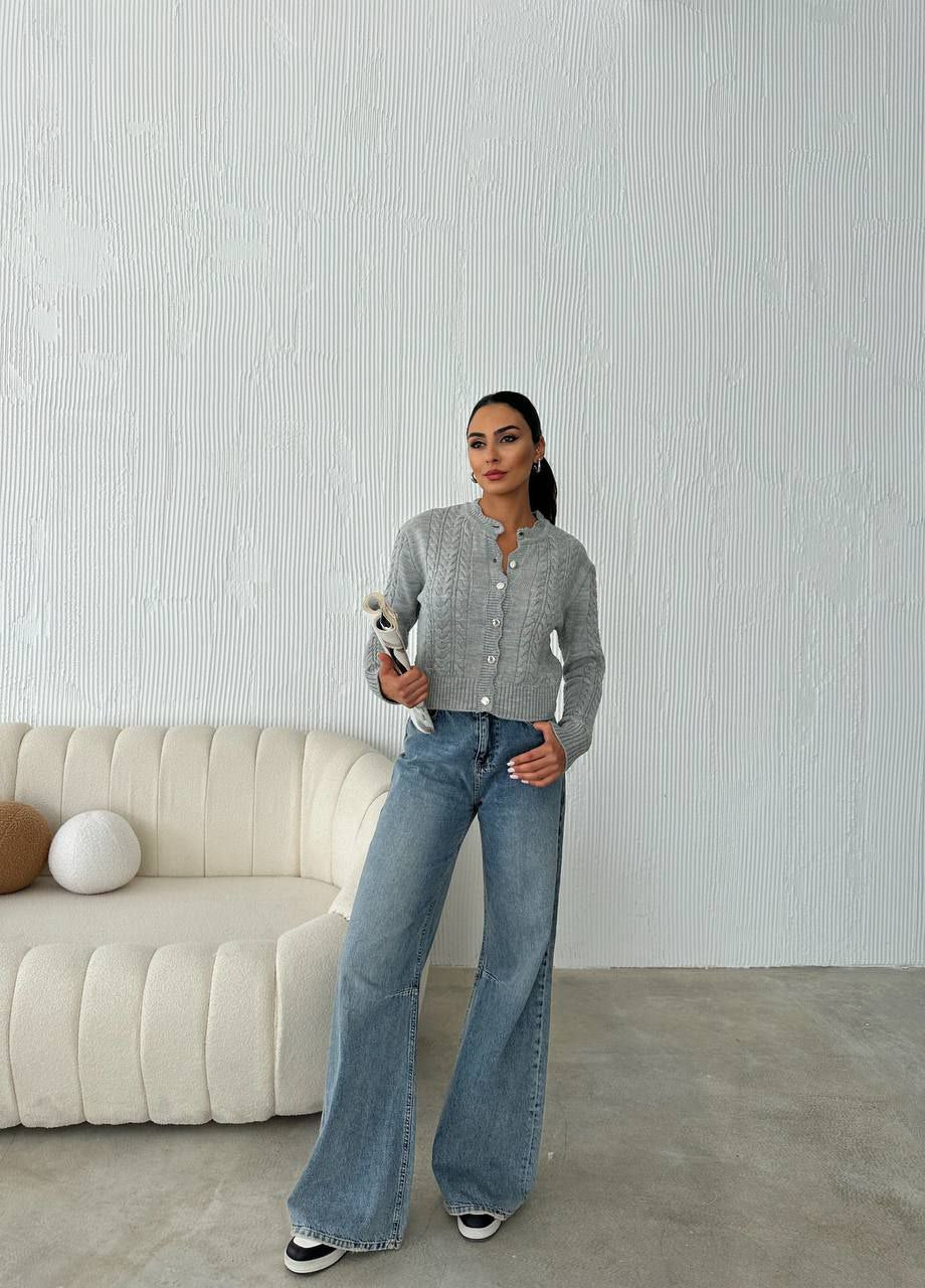 ZRA ÖRGÜ KISA CEKET