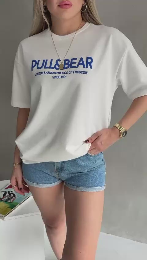 MARKA BASKILI T-SHİRT